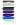 Item #05003 • Hemptique • hemp 9.1 m x 4 colors shades of party 
