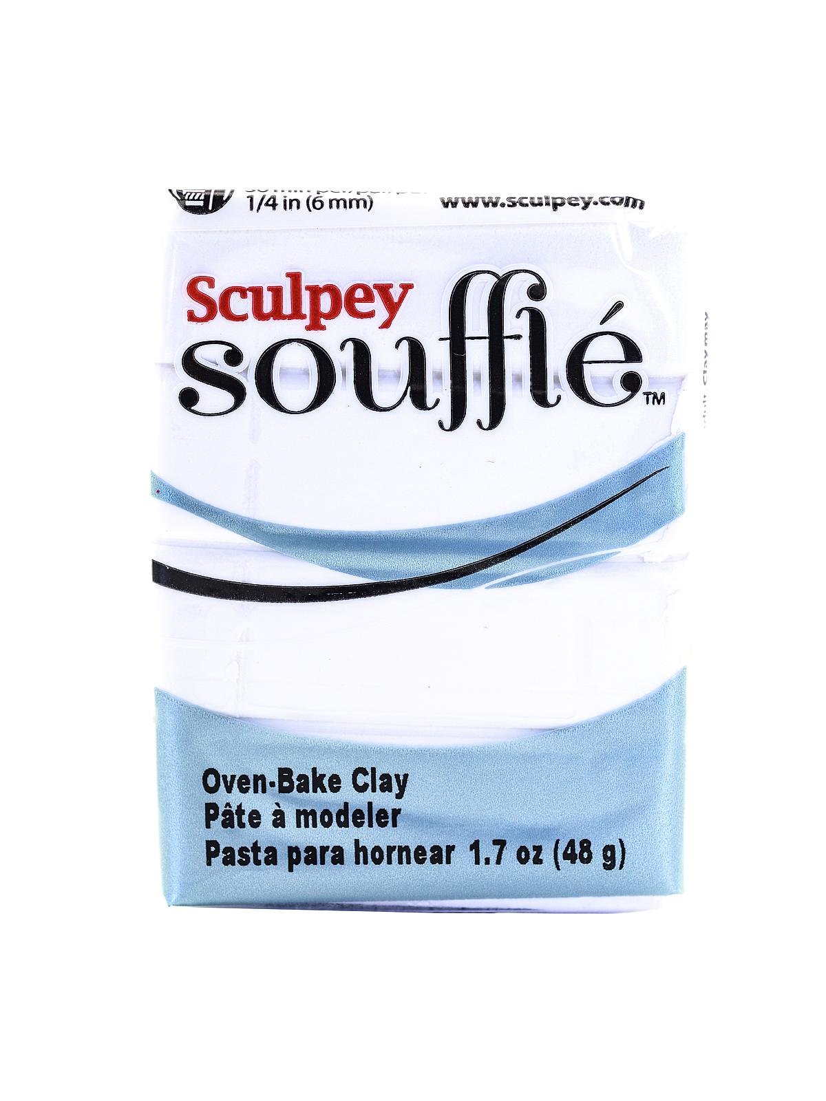 Sculpey Soufflé Polymer Clay 198g (7oz) - Igloo, Clay Craze Studio