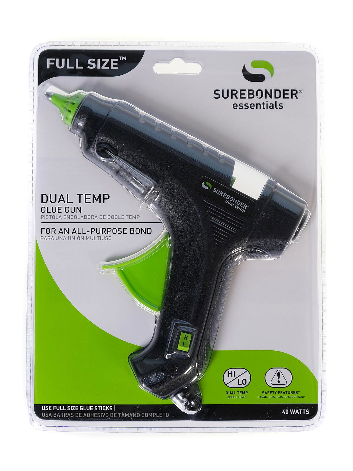 Dual temperature glue clearance gun