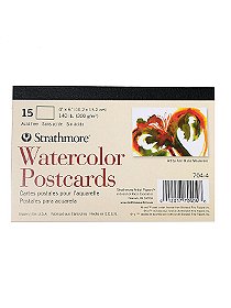 Let's Make Art Watercolor Postcard Paper Pad - 4x6