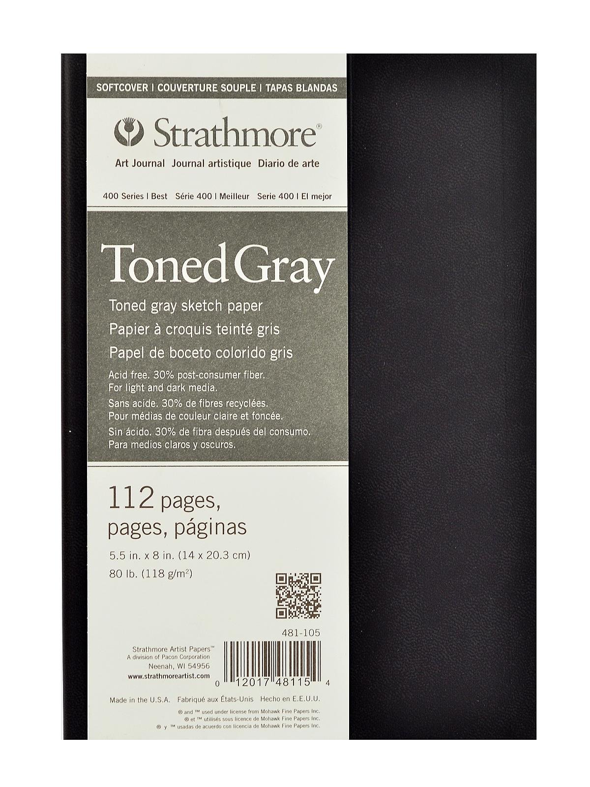 100 Series Black Chalk Pad - Strathmore Artist Papers