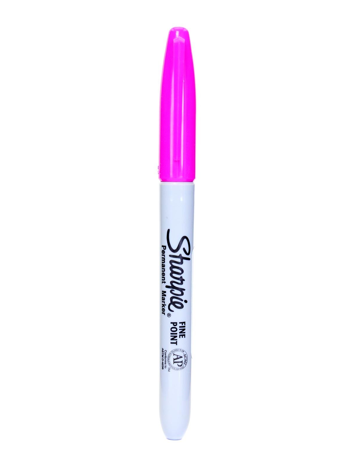 Sharpie Pen - Fine Point - Fine Pen Point - Black, Blue, Turquoise, Green,  Clover, Orange, Hot Pink, Red, Purple, Coral - Black Barrel - 12 / Pack -  Thomas Business Center Inc