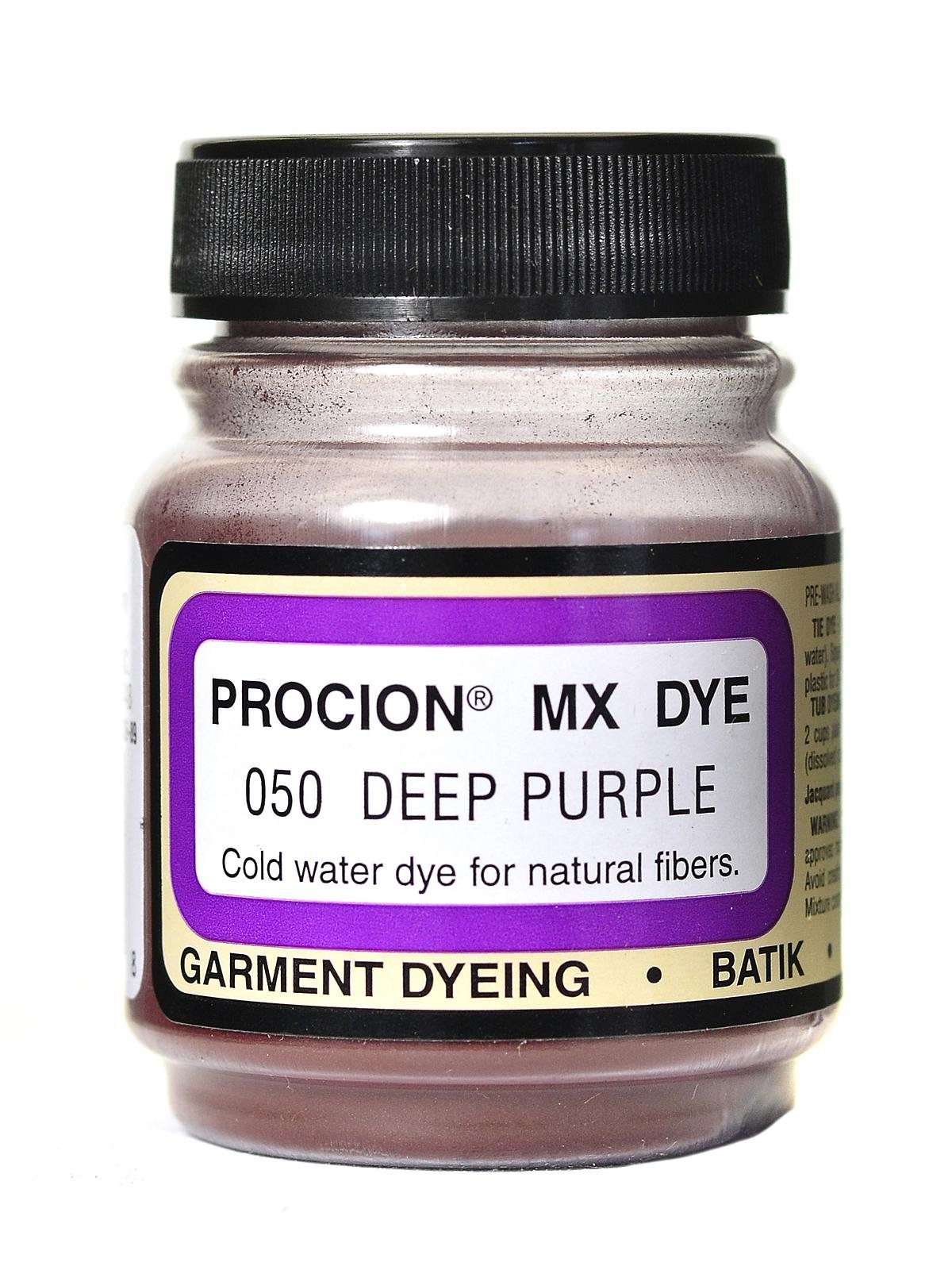 Jacquard Procion MX 2/3oz Deep Purple - Wet Paint Artists' Materials and  Framing