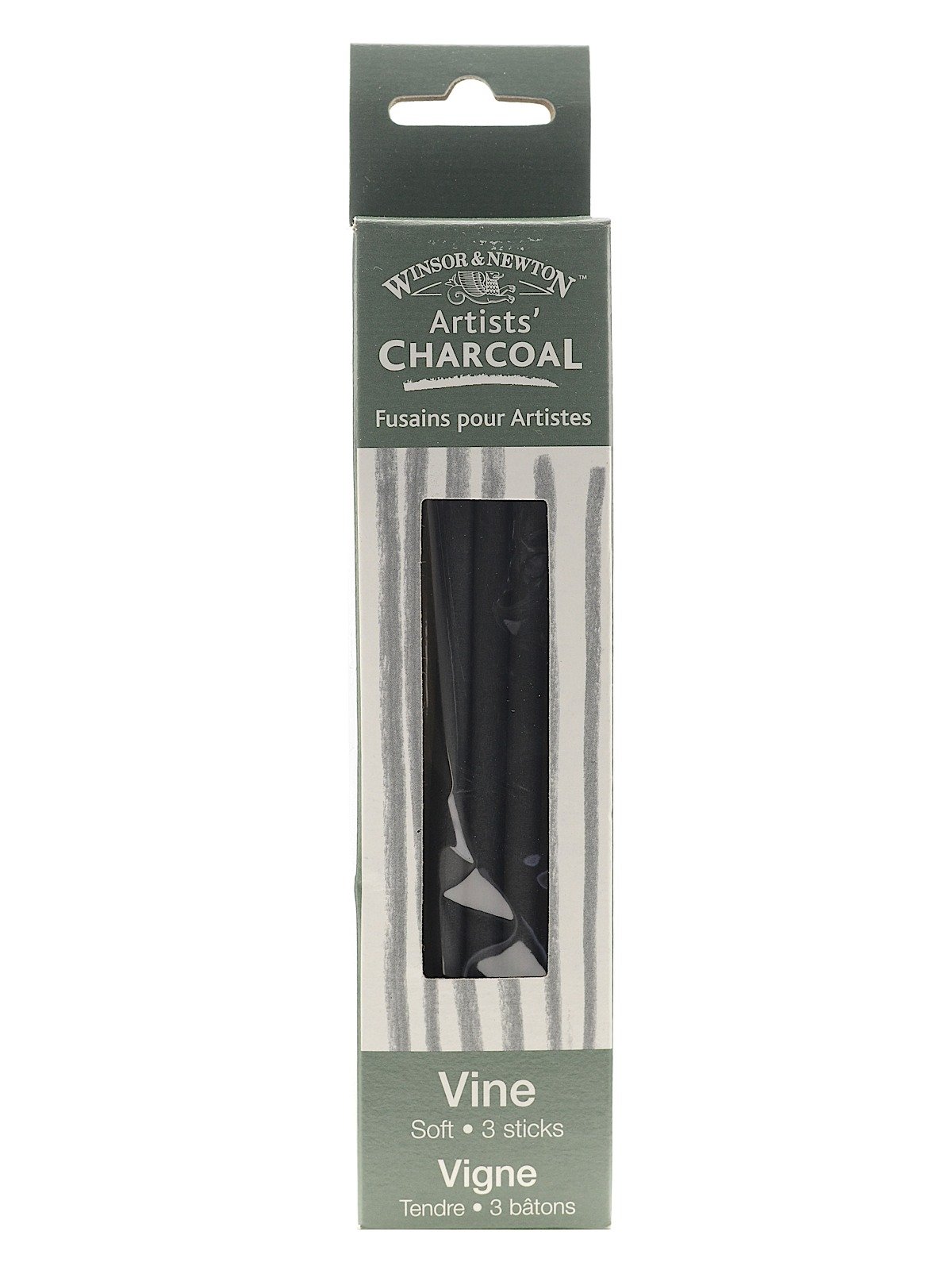 Winsor & Newton Vine Charcoal - Extra Soft, Pack of 12