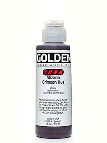 Golden Historical Fluid Acrylic Viridian Green Hue 1 oz.