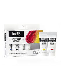 Liquitex Heavy Body Acrylic Sets Fluorescent Set of 6