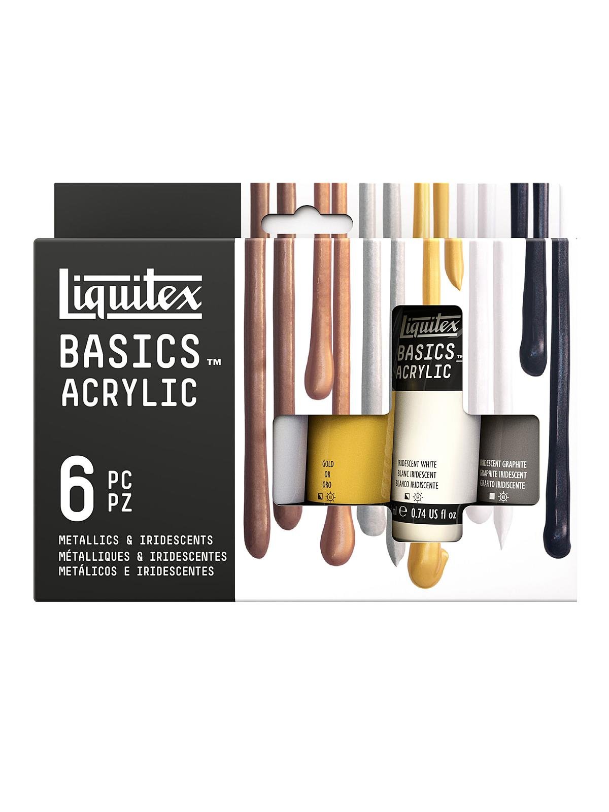 Liquitex Basics Acrylic Paint Set of 36 22ml