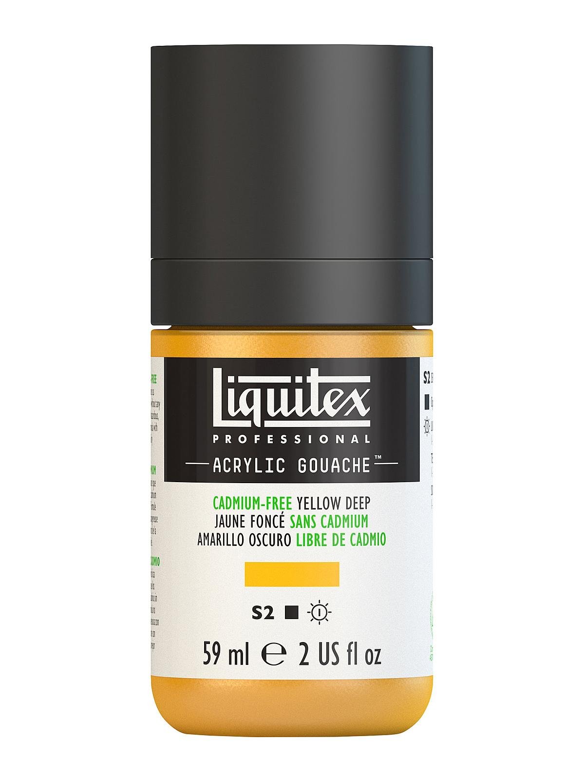 Liquitex Heavy Body Artist Acrylics - Yellow Oxide, 2 oz Tube
