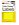 Item #80381 • Maco • 1 in. x 3 in. rectangle yellow glow pack of 200 